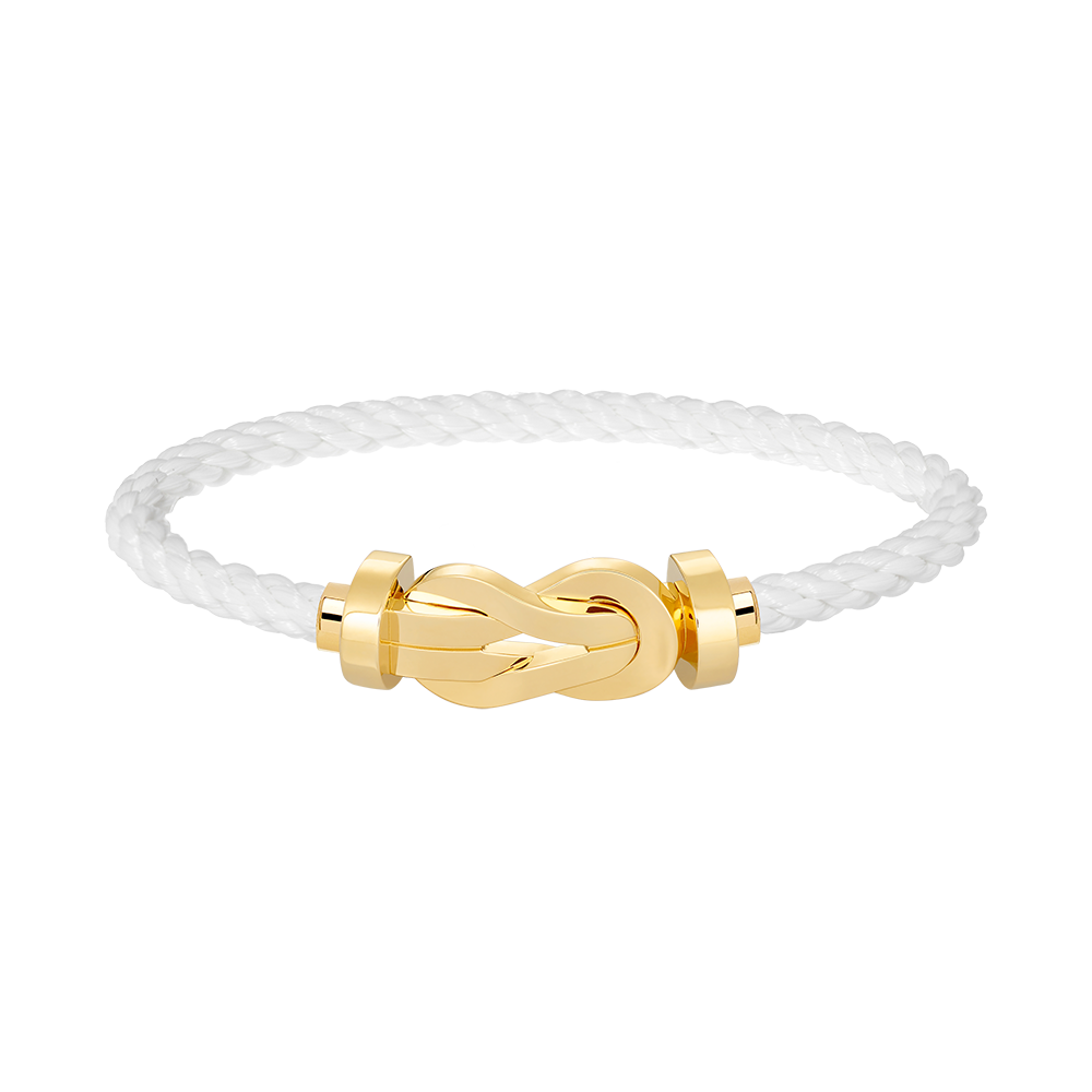 [baslovejewels]CHANCE LARGE 8 FIGURE BUCKLE NO DIAMOND BRACELET GOLD