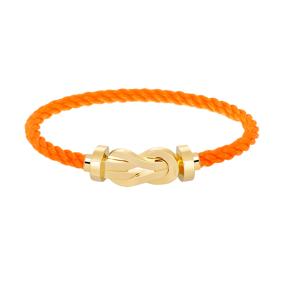 [baslovejewels]CHANCE LARGE 8 FIGURE BUCKLE NO DIAMOND BRACELET GOLD