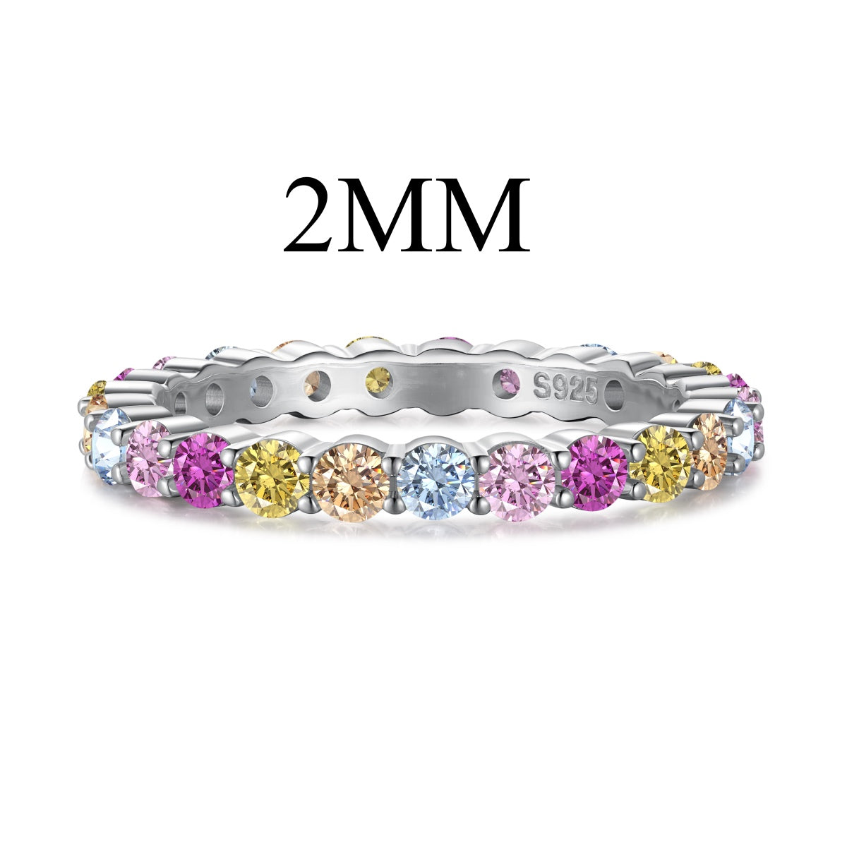 [AURORA]Dazzling Resplendent Round Cut Party Ring