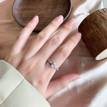 [baslovejewels]0.75 Carat Luxurious Vibrant Elongated Cushion Cut Daily Ring