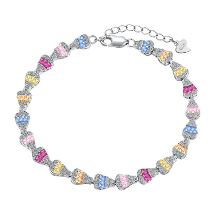 [AURORA]Radiant Water Drop Shape Daily Bracelet