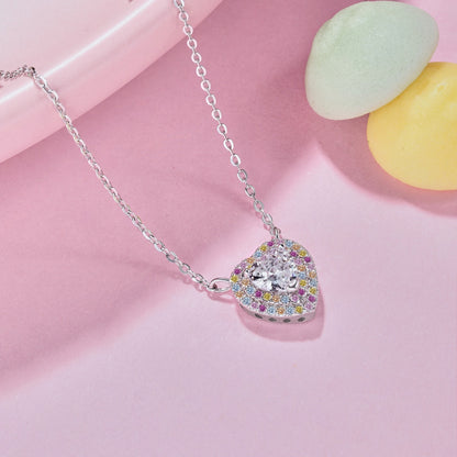 [baslovejewels]Exquisite Heart Shape Necklace