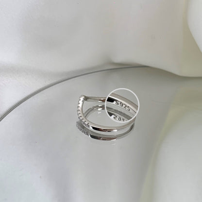 [baslovejewels]Elaborate Tennis Band Ring