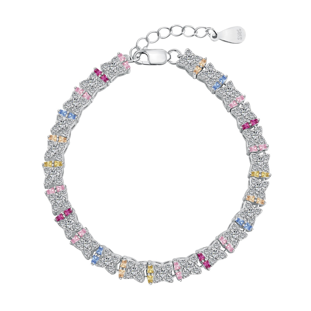 [AURORA]Unique Colorful Flower Shape Daily Bracelet