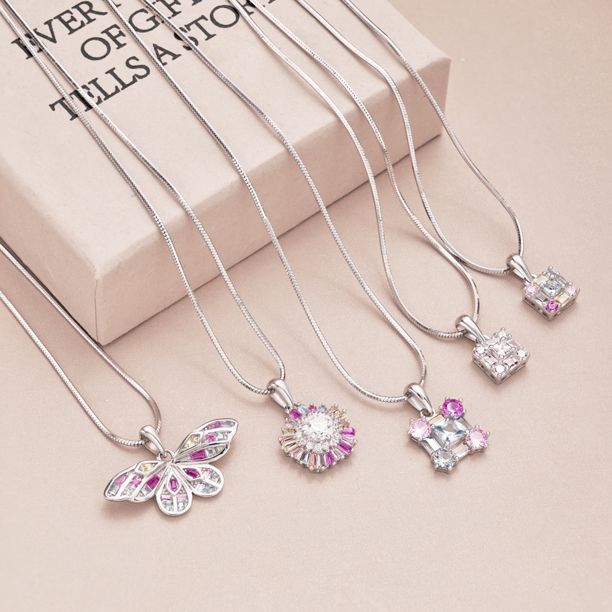 [baslovejewels]Gorgeous Multi Colorful Necklace
