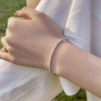 [AURORA]Radiant Colorful Round Cut Party Bracelet