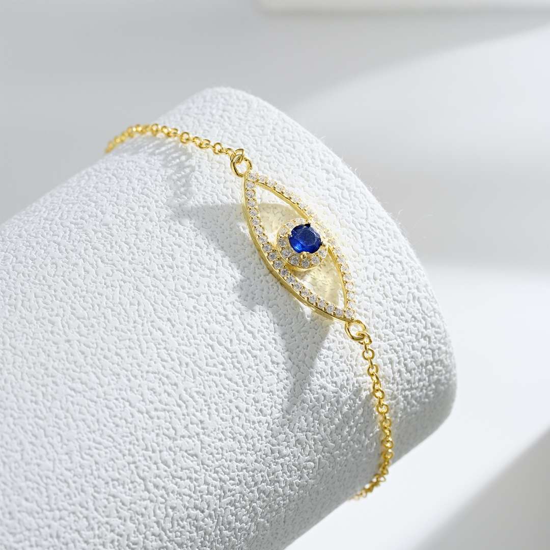 [AURORA]Devil's Eye Hollow Design Bracelet