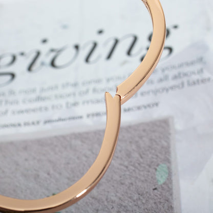 [AURORA]DREAM ARMBAND OFFEN ROSGOLD MOP DIAMANT