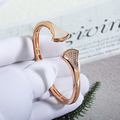 [AURORA]DREAM ARMBAND OFFEN ROSGOLD MOP DIAMANT