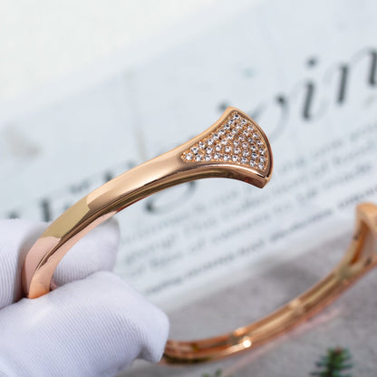 [AURORA]DREAM ARMBAND OFFEN ROSGOLD MOP DIAMANT
