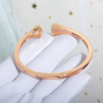 [AURORA]DREAM ARMBAND OFFEN ROSGOLD MOP DIAMANT