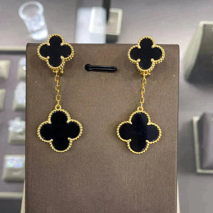 [basloveJW]CLOVER 2 MOTIFS OHRRINGE (MEHRFACHAUSWAHL)