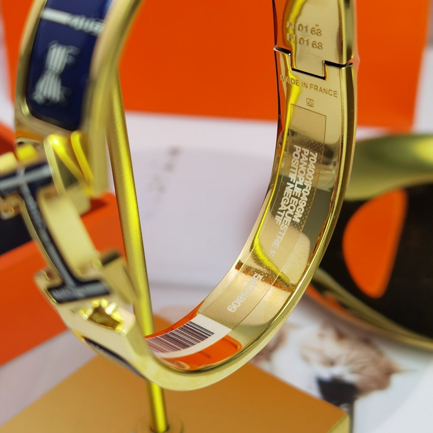 [baslovejewels]H COUVERTURES DARK BLUE BRACELET