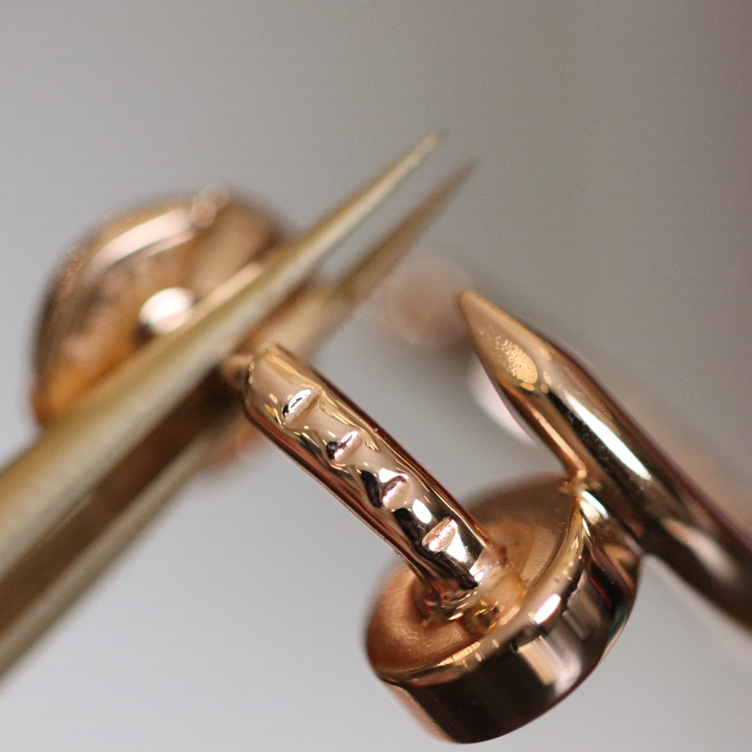 [AURORA]JUSTE EARRINGS PINK GOLD