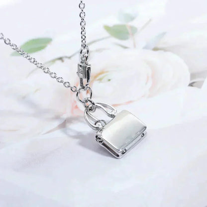 [baslovejewels]AMULETTE PEDANT SILVER NECKLACE