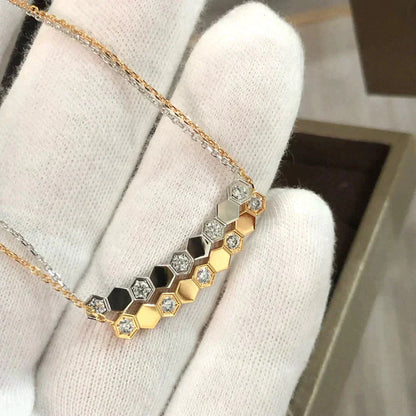 [baslovejewels]BEE LOVE NECKLACE DIAMOND