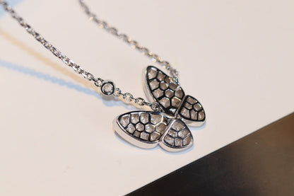 [AURORA]BUTTERFLY DIAMOND NECKLACE