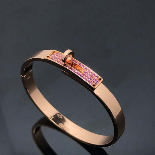 [baslovejewels]KELLY BRACELET PINK DIAMOND