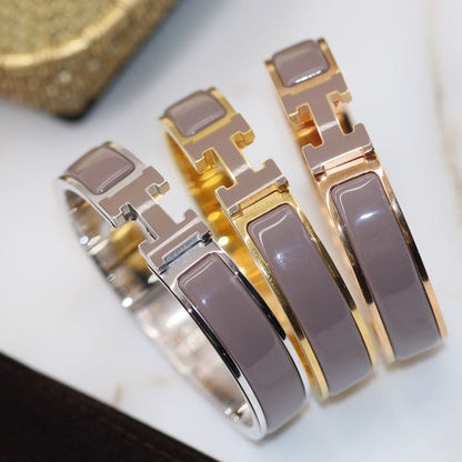 [baslovejewels]H BRACELET 12MM BROWN