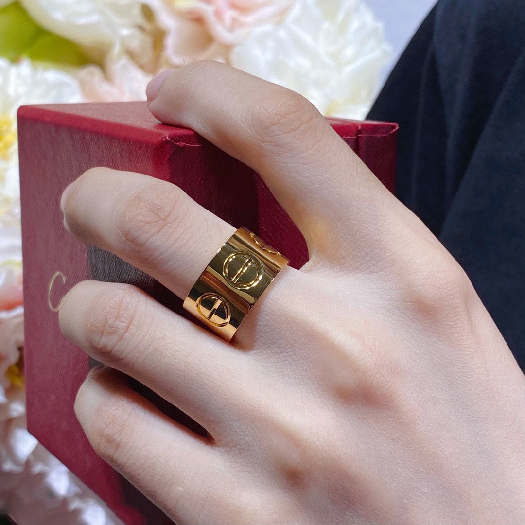 [AURORA]LOVE 11MM LARGE RING