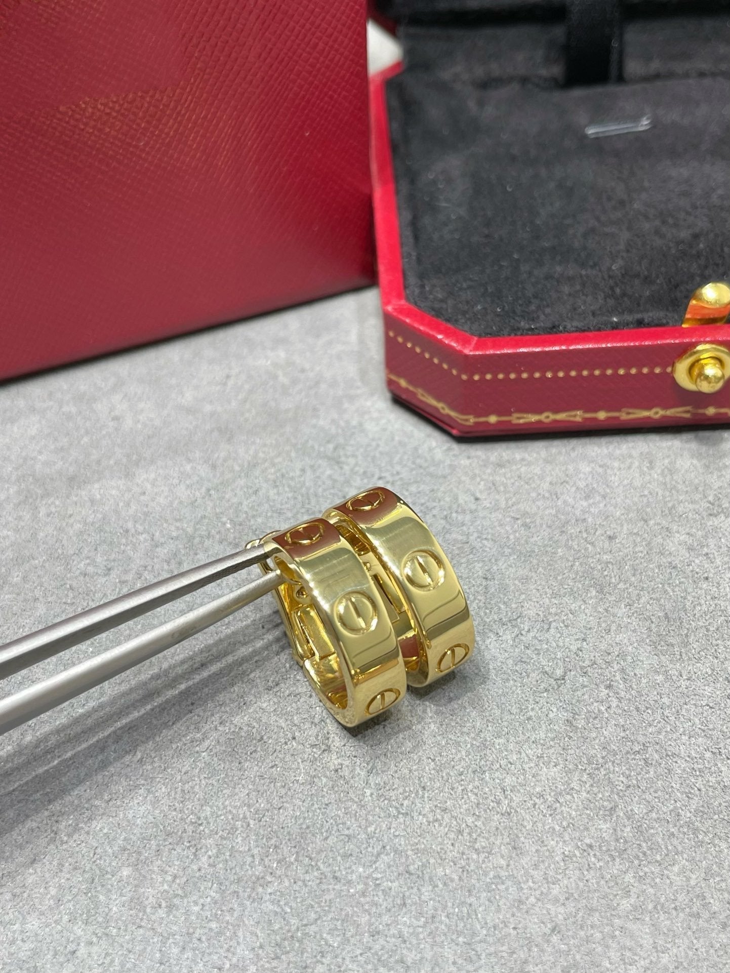 [AURORA]LOVE 5.5MM EARRINGS