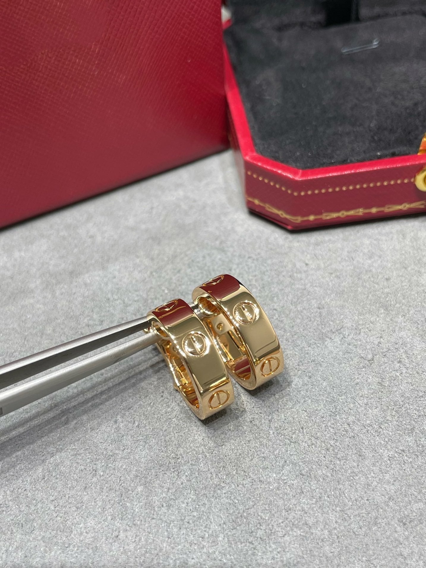 [AURORA]LOVE 5.5MM EARRINGS