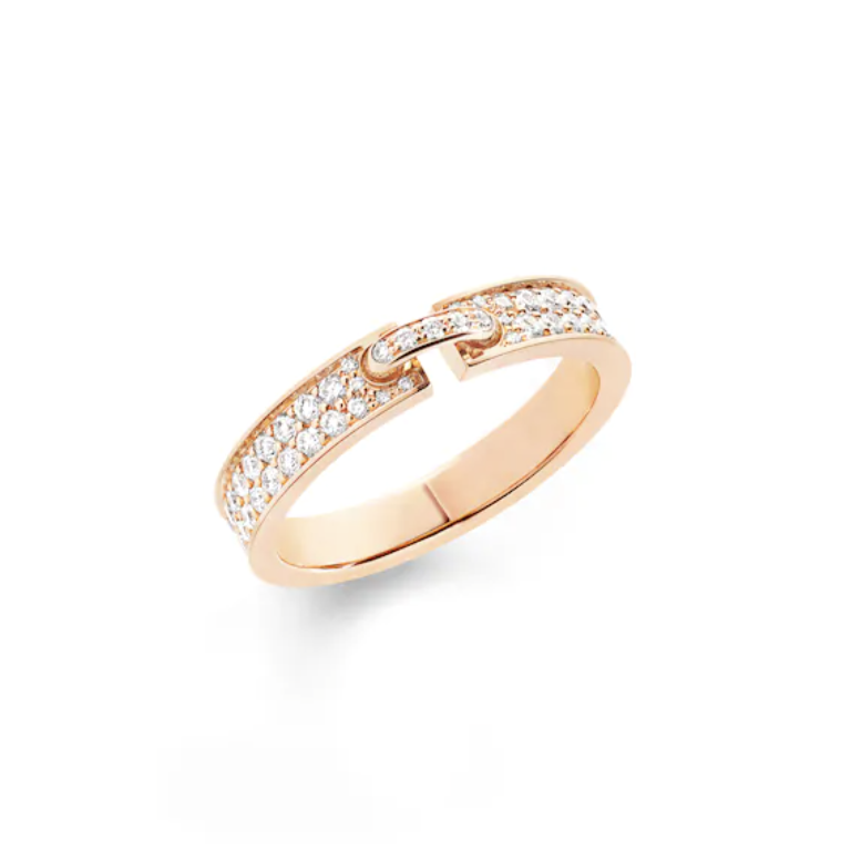 [baslovejewels]ALLIANCE LIENS VIDENCE PAVED DIAMOND 4MM RING
