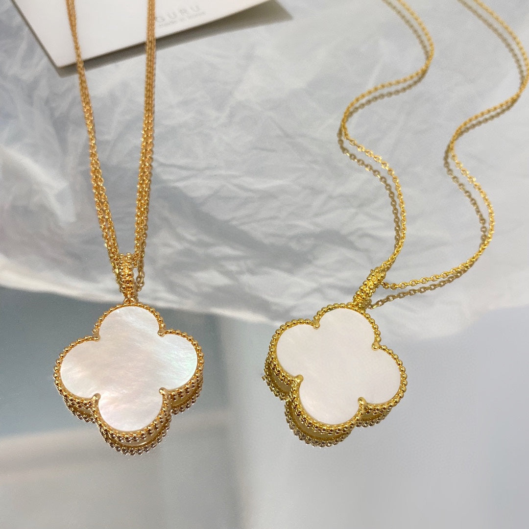 [basloveJW]CLOVER 25MM MOP GROSSE ANHÄNGERKETTE