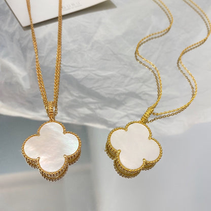 [basloveJW]CLOVER 25MM MOP GROSSE ANHÄNGERKETTE