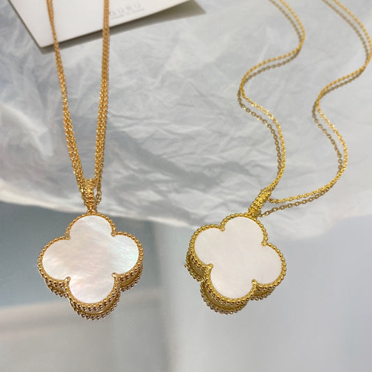 [basloveJW]CLOVER 25MM MOP GROSSE ANHÄNGERKETTE