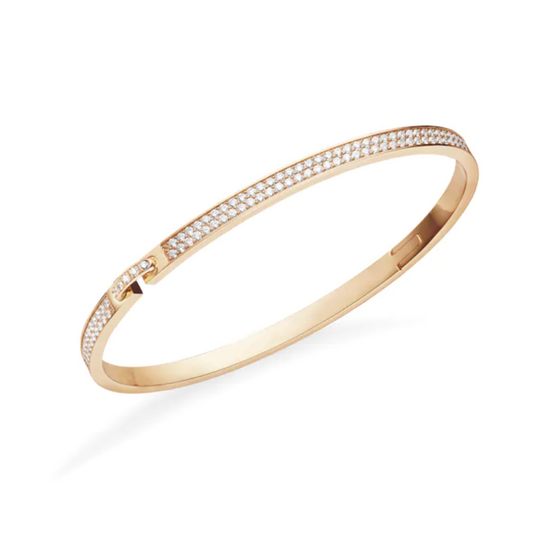 [baslovejewels]LIENS VIDENCE DIAMOND PAVED BRACELET