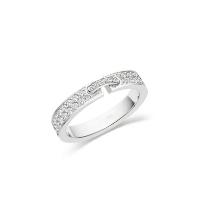[baslovejewels]ALLIANCE LIENS VIDENCE PAVED DIAMOND 4MM RING