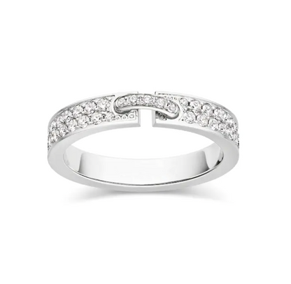 [baslovejewels]ALLIANCE LIENS VIDENCE PAVED DIAMOND 4MM RING