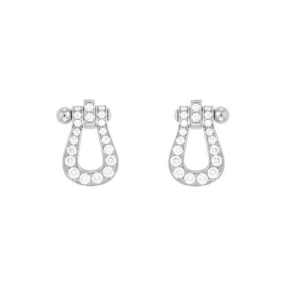 [baslovejewels]FORCE 10 FULL DIAMOND STUD EARRINGS MINI MODEL