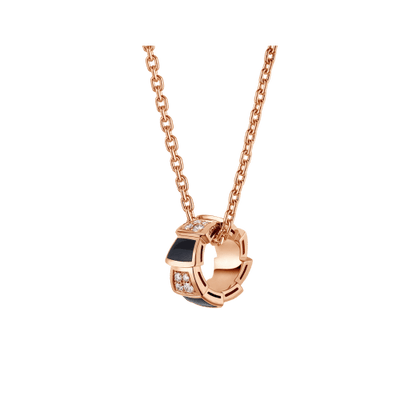[AURORA]SERPENTI PEDANT DIAMOND NECKLACE
