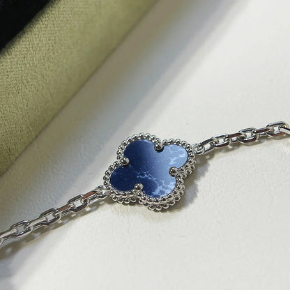 [AURORA]CLOVER 5 MOTIF PIETERSITE BRACELET COLLECTION