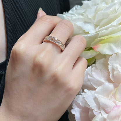 [baslovejewels]KELLY PINK GOLD DIAMOND RING