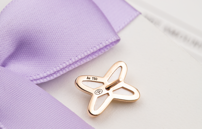 [baslovejewels]JEUX DE WHITE MOP PINK GOLD DIAMOND EARRINGS