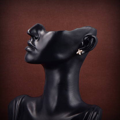 [baslovejewels]JEUX DE GOLD DIAMOND EARRINGS