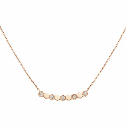 [baslovejewels]BEE MY LOVE DIAMOND NECKLACE