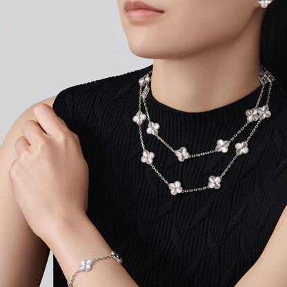 [AURORA]CLOVER 20 MOTIFS DIAMOND SILVER