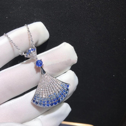 [AURORA]DREAM NECKLACE AGATE SILVER DIAMOND