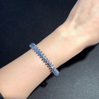 [AURORA]CLASH SILVER BRACELET