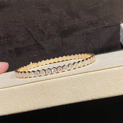 [baslovejewels]BEE LOVE GOLD BRACELET FULL DIAMOND