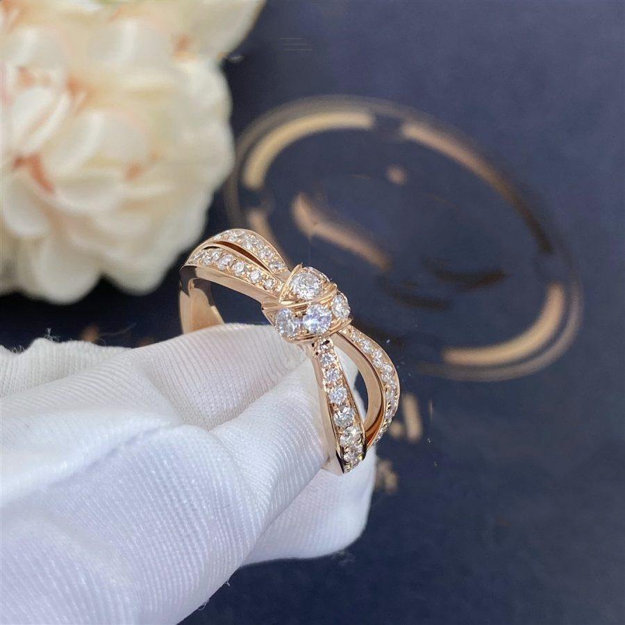 [baslovejewels]LIENS PINK GOLD DIAMOND RING