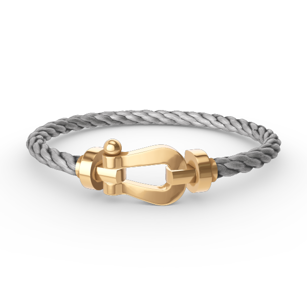 [baslovejewels]FORCE LARGE HORSESHOE NO DIAMOND BRACELET GOLD
