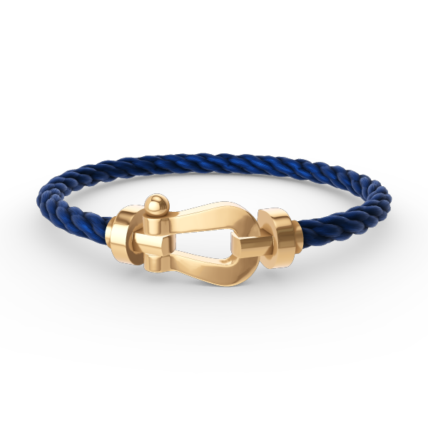 [baslovejewels]FORCE LARGE HORSESHOE NO DIAMOND BRACELET GOLD