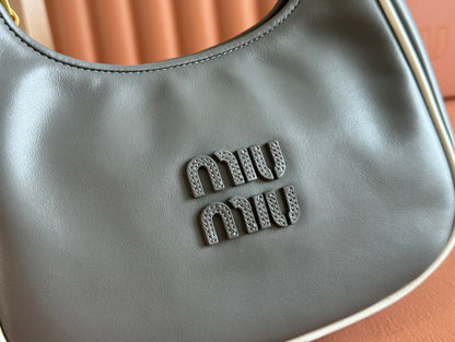 HOBO BOLSA WANDER DARK GRAY IN CALFSKIN