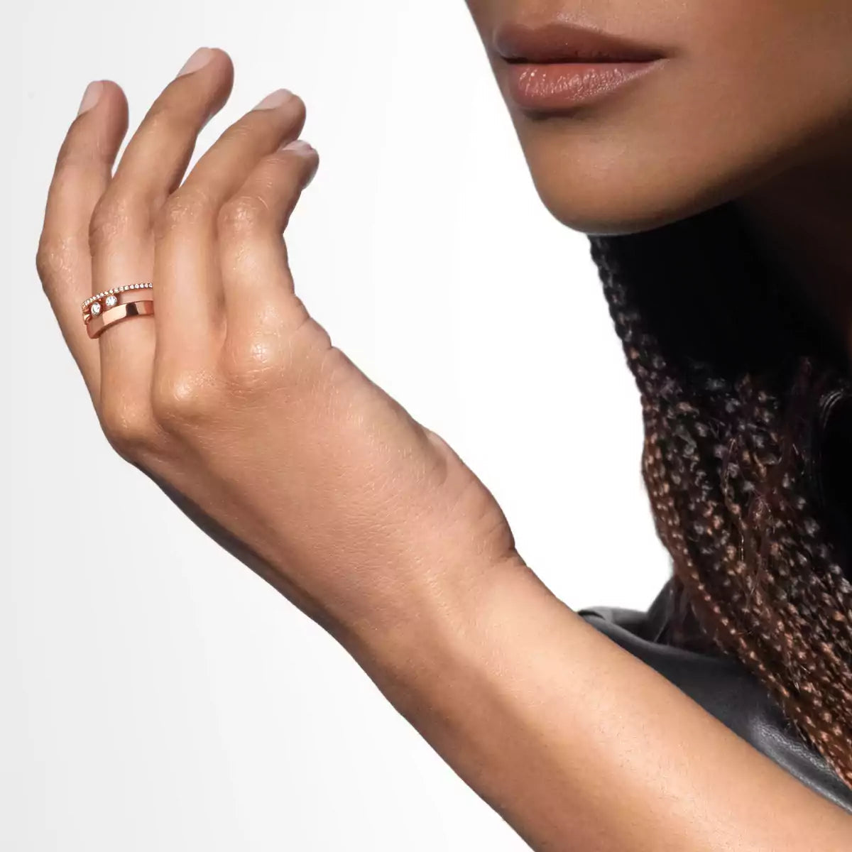 [AURORA]Move Romane Diamond Ring