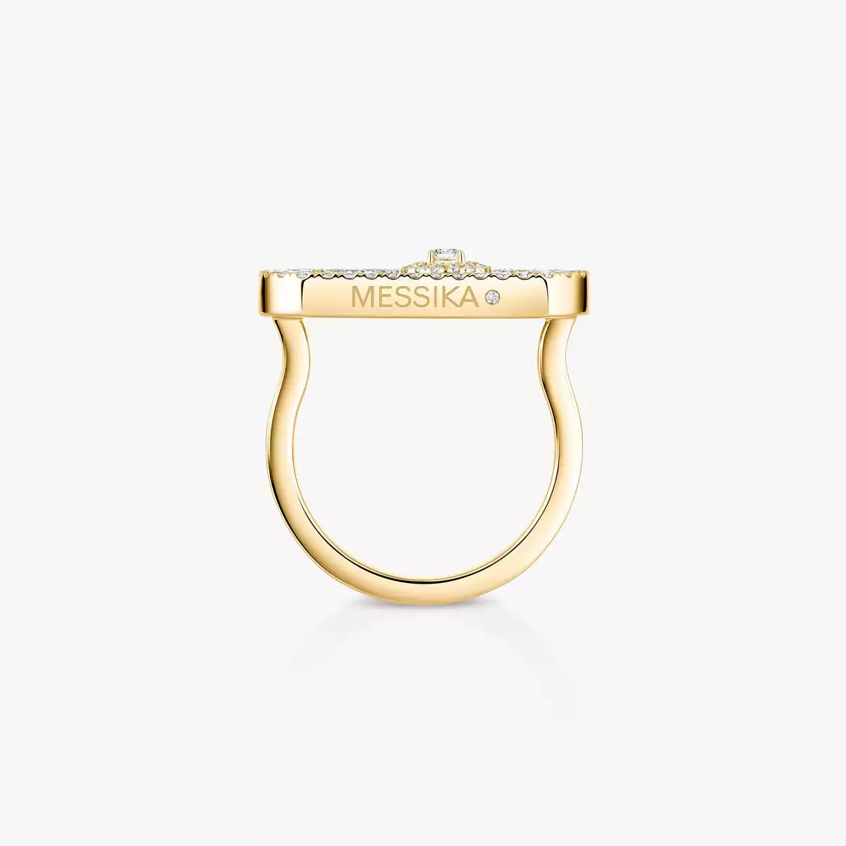 [AURORA]So Move Pave_-Set Diamond Ring